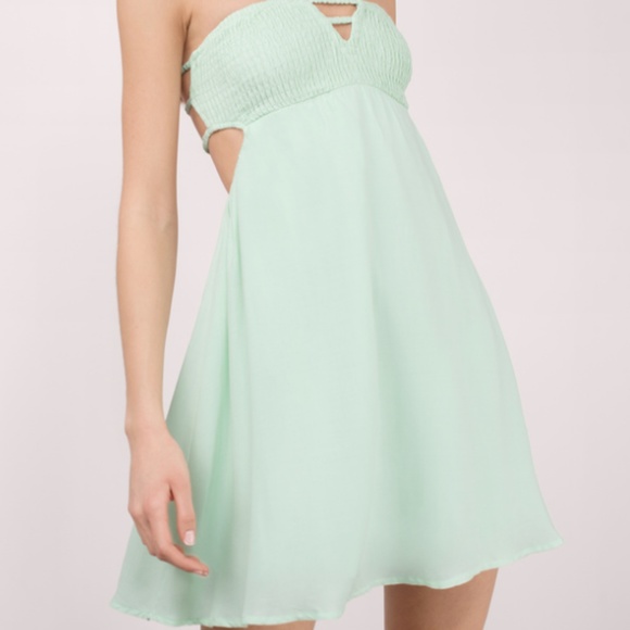 mint green summer dress